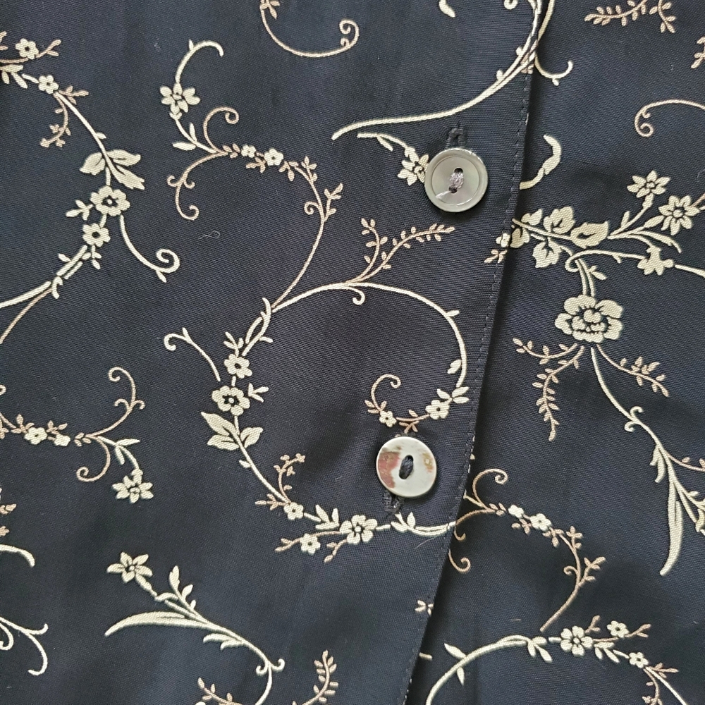 Vintage Gap Floral Button Down Sun Dress - Picture 13 of 15